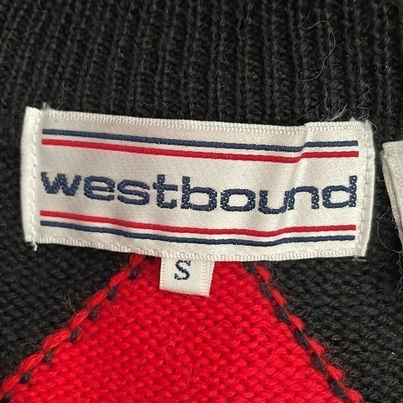 ♥️WESTBOUND♥️ Vintage Sweater with shoulder Pads size (small) - Picture 5 of 9
